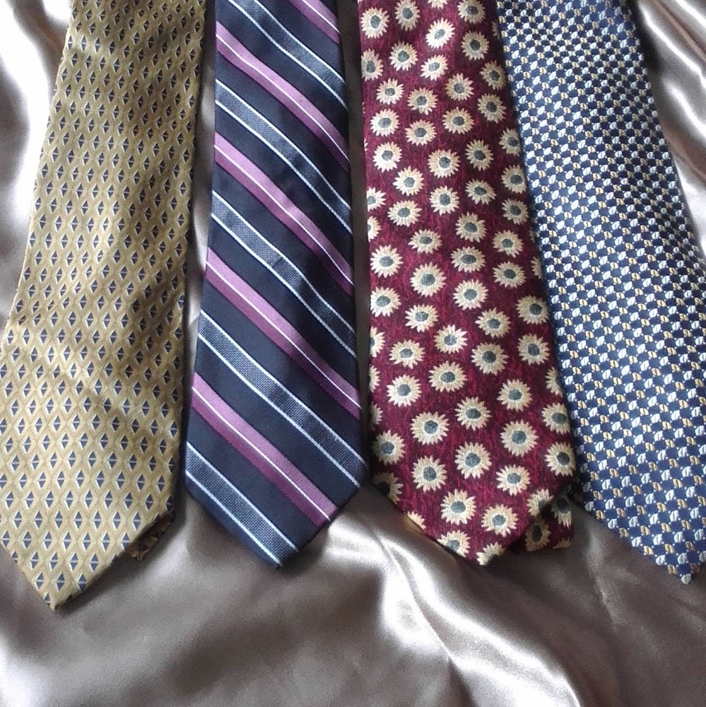 - 5 designer silk neckties $25+free shirt&sh… - Picture 5 of 8